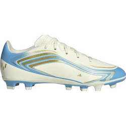 Adidas F50 Messi Club MG IH1915 Παιδικά Ποδοσφαιρικά Παπούτσια με Τάπες Λευκά