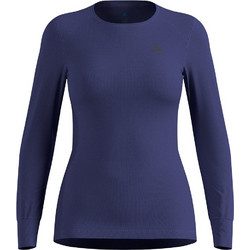 Odlo Active Warm Γυναικείο Αθλητικό T-Shirt Navy Μπλε 159101-21119