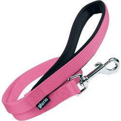 Gloria Pets Neopren Λουρί Σκύλου 1.2m x 19mm Ροζ