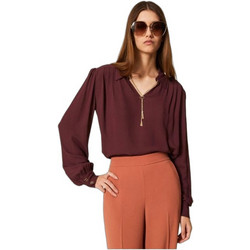 TWINSET Γυναικείο Χειμερινό Top Μπορντό 252TP2291