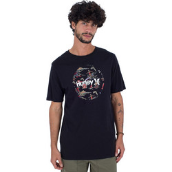 Hurley Ανδρικό Αθλητικό T-Shirt Μαύρο MTS0035560-H010