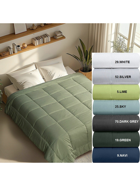 Adam Home Πάπλωμα Μονό Hollowfiber 160x220 Astra 9 Navy Blue