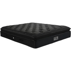 Orion Strom EN41 Black Memorygel Soft Afrolatex G-Pillowtop Orionzone High Pocket King Size 180x200cm