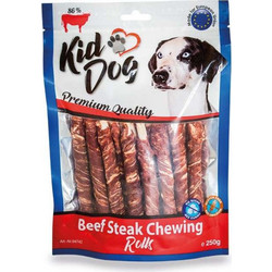 Kid Dog Beef Steak Chewing Rolls 250gr