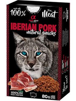 Alpha Spirit Natural with Iberian Pork 80gr