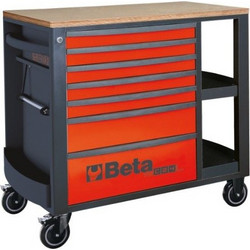 Beta RSC24L/7-R Τροχήλατος Εργαλειοφόρος Μεταλλικός με 7 Συρτάρια 024004373