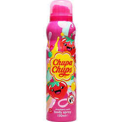 Chupa Chups Strawberry Swirl Αποσμητικό Spray Χωρίς Αλουμίνιο 150ml