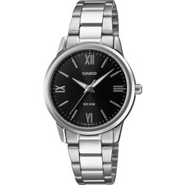 Casio Ανδρικό Ρολόι με Ασημί Μεταλλικό Μπρασελέ LTP-1303DD-1A