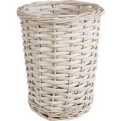 Globostar Domingo Κασπώ Δαπέδου Ξύλινο Μπεζ Λευκό 19x24cm 20592