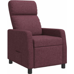 vidaXL Πολυθρόνα Relax Ανακλινόμενη Μωβ 42035088