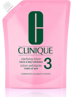 Clinique 3 Clarifying Lotion Χημικό Peeling Προσώπου Refill 400ml