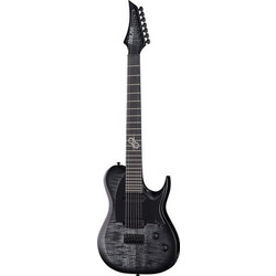 Solar Guitars T2.7FBB Ηλεκτρική Κιθάρα Single Cut με Μαγνήτες HH & Ταστιέρα Ebony 7 Χορδών Flame Black Burst Matte