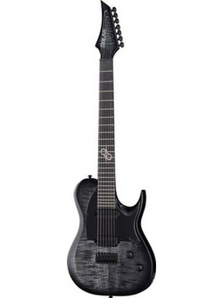 Solar Guitars T2.7FBB Ηλεκτρική Κιθάρα Single Cut με Μαγνήτες HH & Ταστιέρα Ebony 7 Χορδών Flame Black Burst Matte