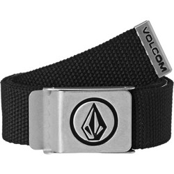 Volcom Circle Web Ανδρική Ζώνη Ιμάντας Πλεκτή Μαύρη D5912601-BLK