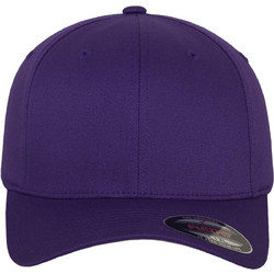 Flexfit Wooly Combed Ανδρικό Καπέλο Jockey Υφασμάτινο Μωβ 6277-00195