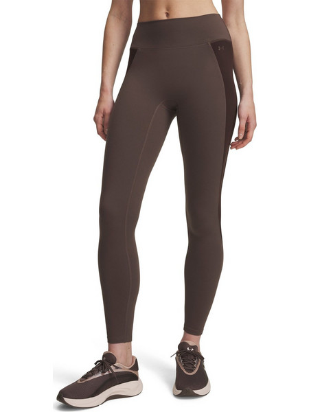 Under Armour Motion Colorblock Γυναικείο Κολάν 7/8 Ψηλόμεσο Σοκολατί 6013781-200