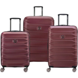 Delsey Meteor 386798604 Σετ Βαλίτσες 3τμχ Μπορντό