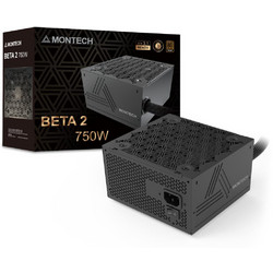 Montech Beta 2 750W Τροφοδοτικό Υπολογιστή ΑΤΧ 3.1 80 PLUS Bronze