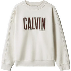 Calvin Klein Παιδικό Φούτερ Μπεζ LVCKFJB31B-CKS
