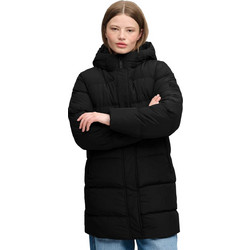 Superdry Γυναικείο Μπουφάν Χειμωνιάτικο Puffer Μακρύ Μαύρο W5012179A-02A