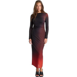 Desigual Maxi Βραδινό Φόρεμα Μπορντό 26WWVK16-2000