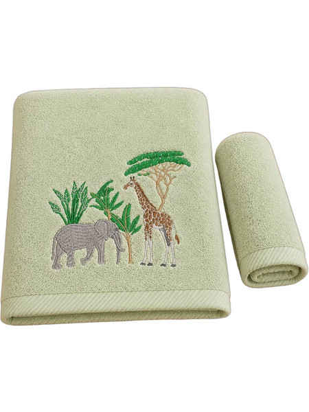 Astron Forest & Safari Σετ Παιδικές Πετσέτες 2τμχ 500gr/m² 85204