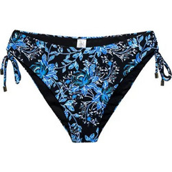 Solano Bloomed Moon Bikini Slip Floral Μαύρο Μπλε 50-3430