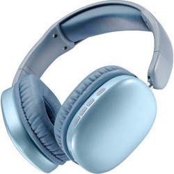 Cellular Line MAXI3 Ασύρματα Bluetooth Ακουστικά Over Ear με Noise Cancelling Γαλάζια
