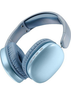 Cellular Line MAXI3 Ασύρματα Bluetooth Ακουστικά Over Ear με Noise Cancelling Γαλάζια