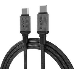 X-ONE TitanFlex Braided USB-C to USB-C 240W 1.2m Black 5903396469077