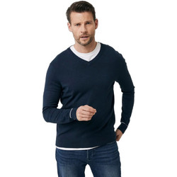 Mexx Ανδρικό Πουλόβερ με V Λαιμόκοψη Navy Μπλε AO0982036M-194020