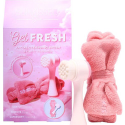 Sunkissed Skin Get Fresh Brush & Headband Σετ Βουρτσάκια Καθαρισμού Προσώπου 2τμχ