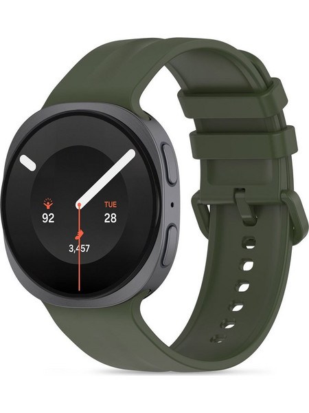 Tech-Protect Evo Λουράκι Σιλικόνης Military Green (Samsung Galaxy Watch 9 / Watch 8)