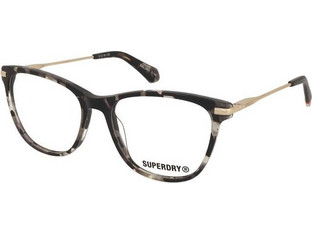 Superdry SDO3057 195 Γυναικείος Σκελετός Γυαλιών Οράσεως Κοκάλινος Μεταλλικός Χρυσός Μαύρος