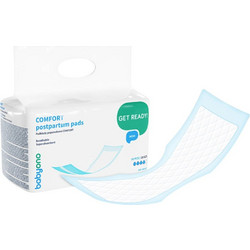 BabyOno Comfort Σερβιέτες Λοχείας χωρίς Φτερά 4 Σταγόνες 10τμχ