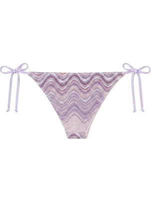 Mc2 Saint Barth Virgo Bikini Slip Λιλά VIR0001-09261L