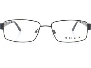 Enzo BDM025 C4 Ανδρικός Σκελετός Γυαλιών Οράσεως Μεταλλικός Μαύρος