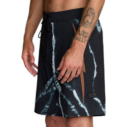 RVCA X Clay Ανδρικό Μαγιό Βερμούδα με Σχέδια Μαύρο 23A081604-BAR