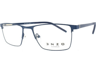 Enzo HB09-18 C6-Z Ανδρικός Σκελετός Γυαλιών Οράσεως Μεταλλικός Μπλε