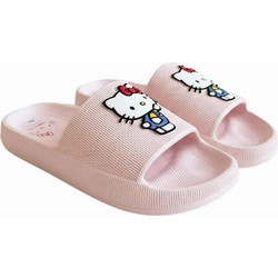 Cerda Hello Kitty Παιδικές Παντόφλες Καλοκαιρινές για Κορίτσι Σομόν 2300007318