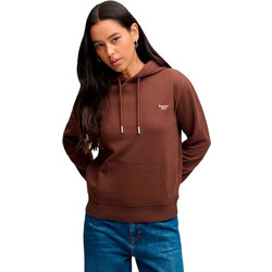 Superdry Γυναικείο Αθλητικό Φούτερ με Κουκούλα Σοκολατί W2012779A-8TP