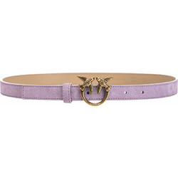 Pinko Γυναικεία Ζώνη Λεπτή Δερμάτινη Λιλά 100143A0F6Y13Q