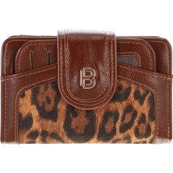 Bag to Bag Μεγάλο Δερμάτινο Γυναικείο Πορτοφόλι με Clip & Φερμουάρ Rusted YC-03125