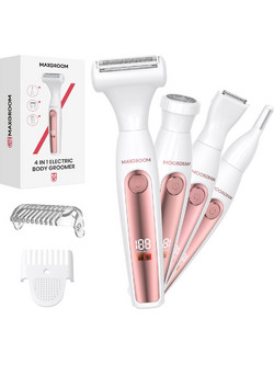Maxgroom Trimmer Μηχανή Γυναικεία Επαναφορτιζόμενη Προσώπου & Φρυδιών ZC-T18