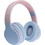 HZ-BT611 Ασύρματα Bluetooth Ακουστικά On Ear με Noise Cancelling Ροζ Γαλάζια