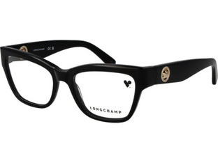 Longchamp LO2743 001 Γυναικείος Σκελετός Γυαλιών Οράσεως Κοκάλινος Μαύρος
