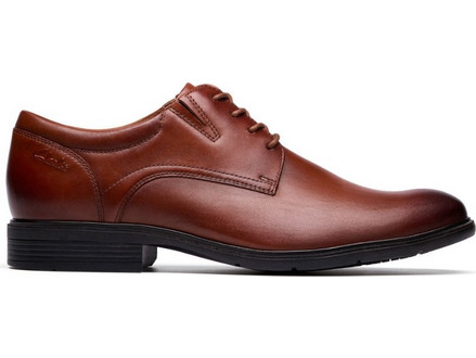 Clarks Ανδρικά Σκαρπίνια Derby Δερμάτινα Ταμπά 26184680