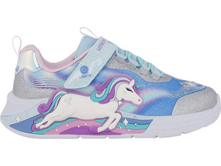 Skechers Unicorn Παιδικά Sneakers Γαλάζια Λιλά 302298L-SMLT