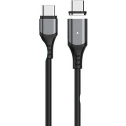 eSTUFF ES604265 Magnetic USB-C to USB-C 2m Black
