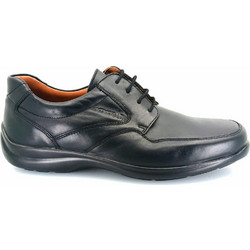 Boxer Ανδρικά Σκαρπίνια Derby Δερμάτινα Μαύρα 23001-15-011